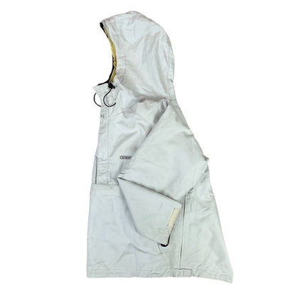 Vintage 90s White Ellesse Italia by Goldwin 1/2 Zip Overhead Windbreaker Large